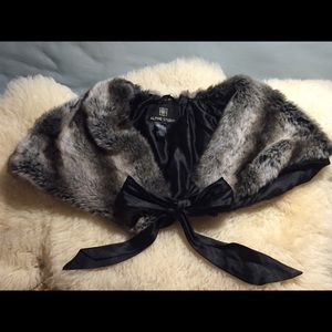 Alpine Studio Faux Fur Shrug